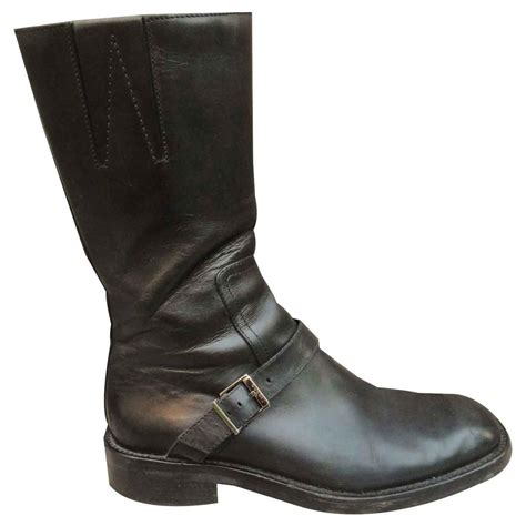 gucci wellington boots men|Gucci men's motorcycle boots.